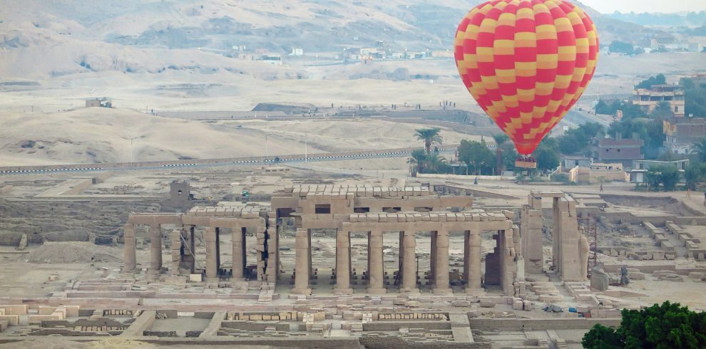 Balloon flight over Luxor