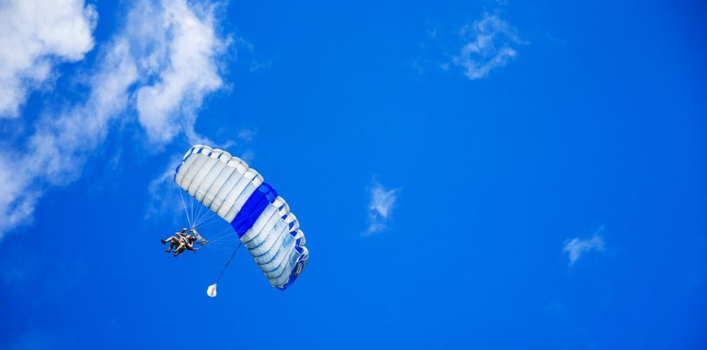 Parachute flight
